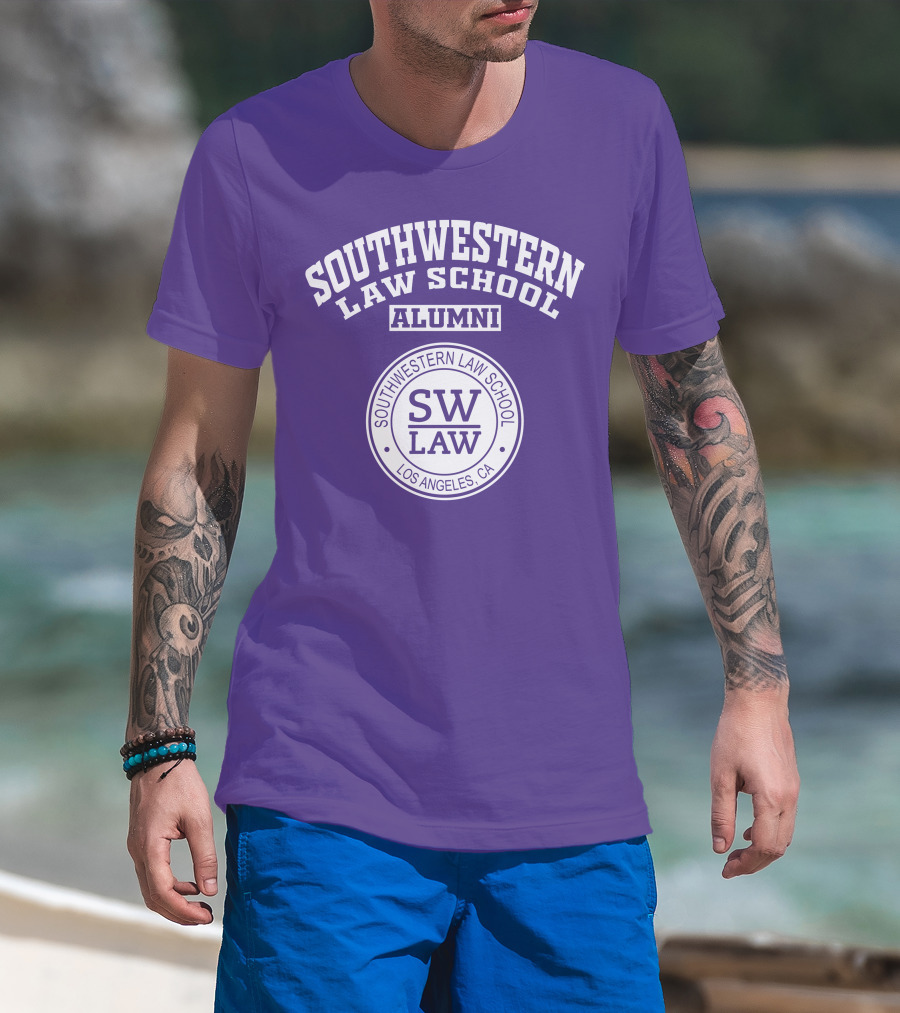 Southwestern Law School Alumni SW Law Los Angeles CA T-Shirt