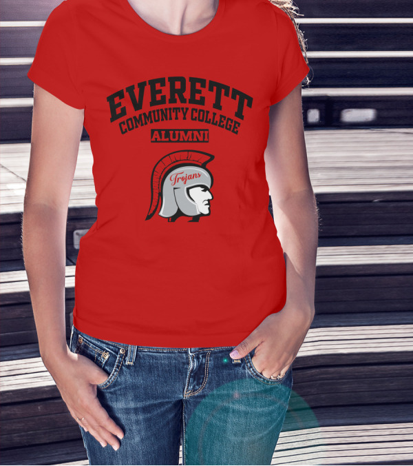 Everett Community College Alumni Trojans T-Shirt