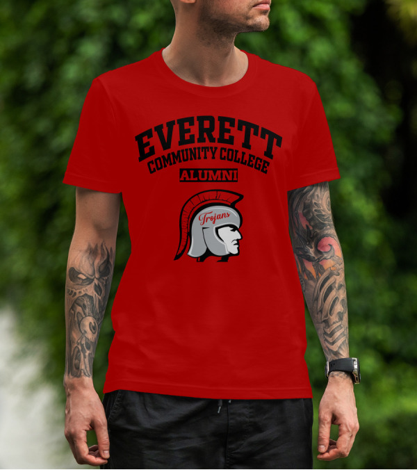 Everett Community College Alumni Trojans T-Shirt