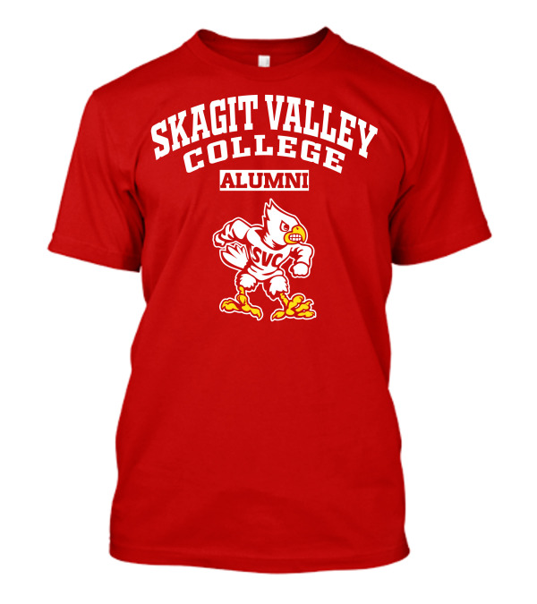 Skagit Valley College Alumni SVC Athletic Mascot T-Shirt