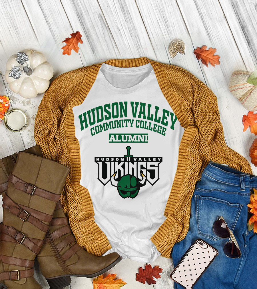 Hudson Valley Community College Alumni Vikings T-Shirt