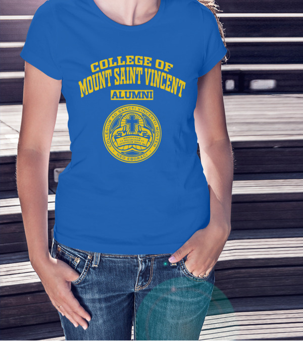 COLLEGE OF MOUNT SAINT VINCENT ALUMNI COLLEGIUM AD SANCTI VINCENTII MONTEM NEO EBORACI T-Shirt