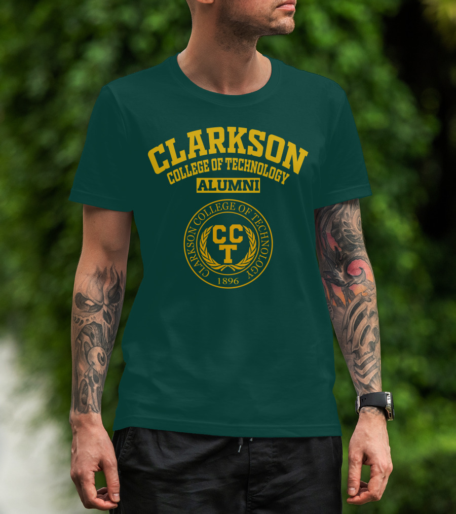 CLARKSON COLLEGE OF TECHNOLOGY ALUMNI 1896 CCT T-Shirt