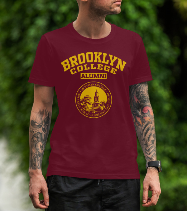 Brooklyn College Alumni 1930 Seal University Of The City Of New York T-Shirt
