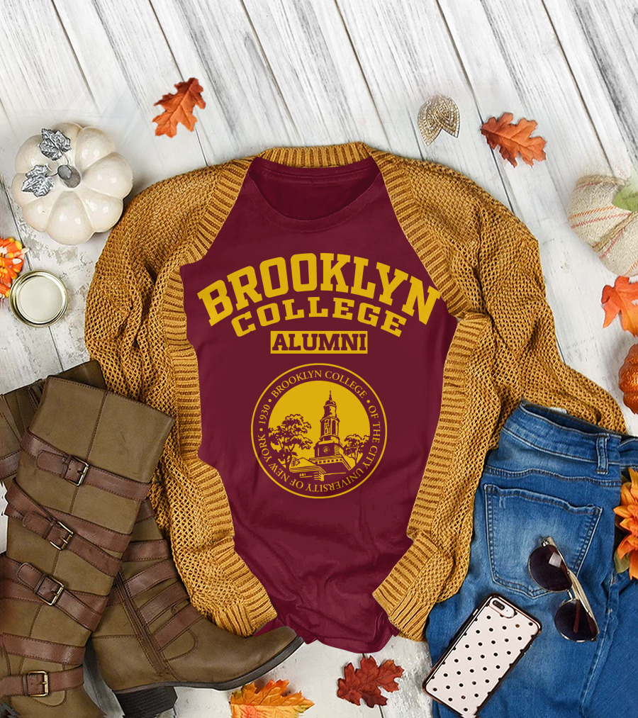 Brooklyn College Alumni 1930 Seal University of the City of New York T-Shirt