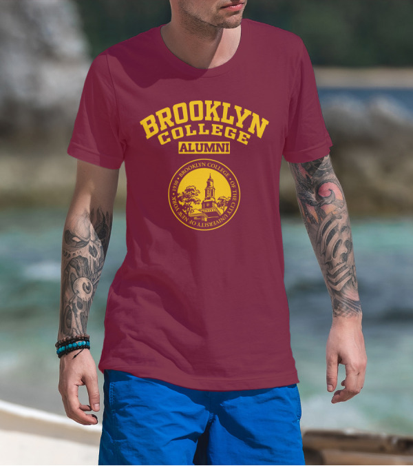 Brooklyn College Alumni 1930 Seal University Of The City Of New York T-Shirt