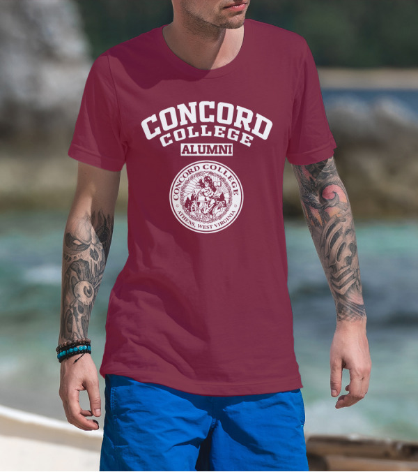 Concord College Alumni Athens West Virginia 1872 T-Shirt