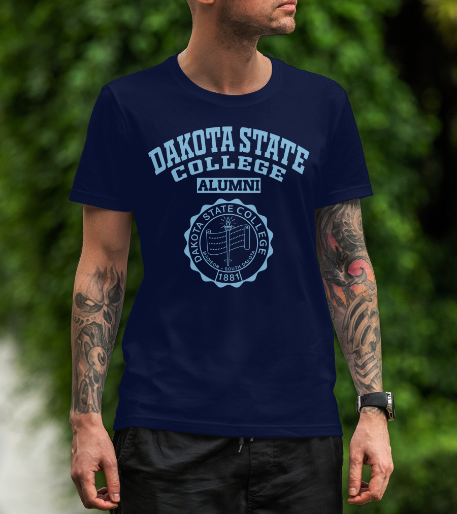 Dakota State College Madison South Dakota Alumni 1881 T-Shirt