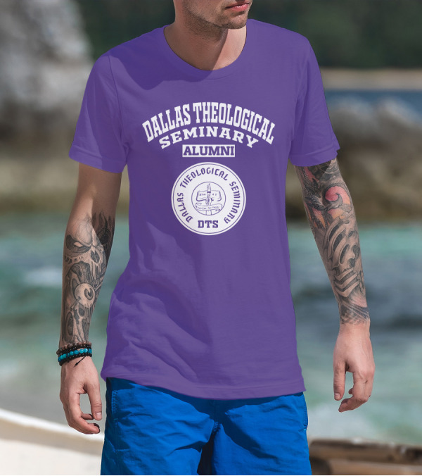 Dallas Theological Seminary Alumni Logo DTS 2 Tim 4:2 Kēruxon Ton Logon T-Shirt