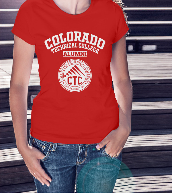 Colorado Technical College Alumni CTC Established 1965 T-Shirt