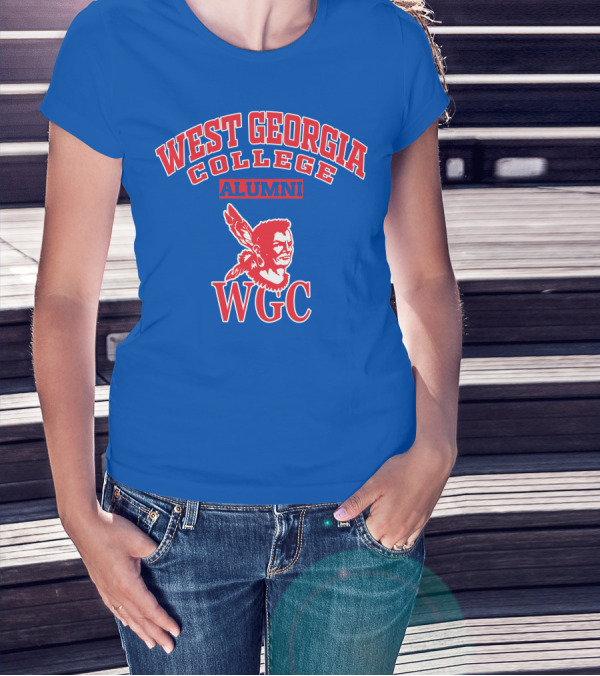 West Georgia College Alumni WGC Logo Native American T-Shirt