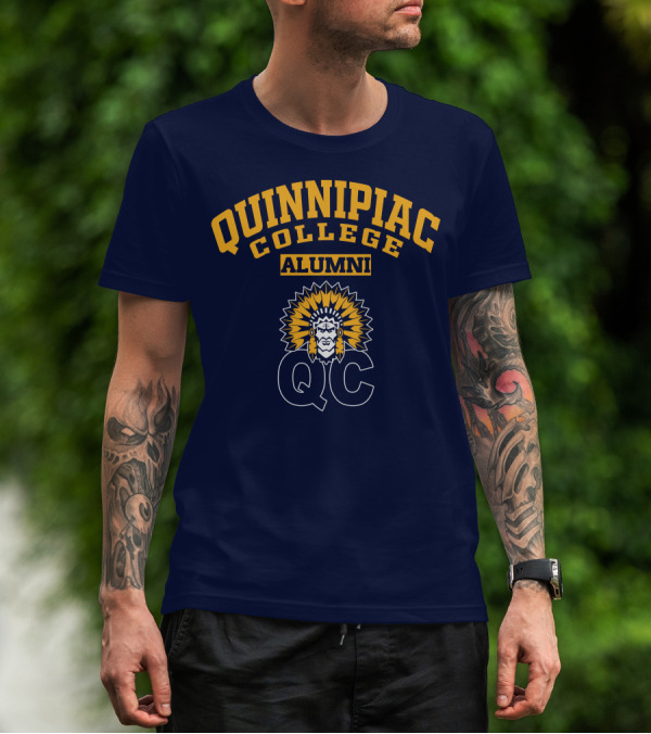 QUINNIPIAC COLLEGE ALUMNI QC T-Shirt