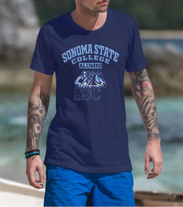 Sonoma State College Alumni SSC Horseman T-Shirt