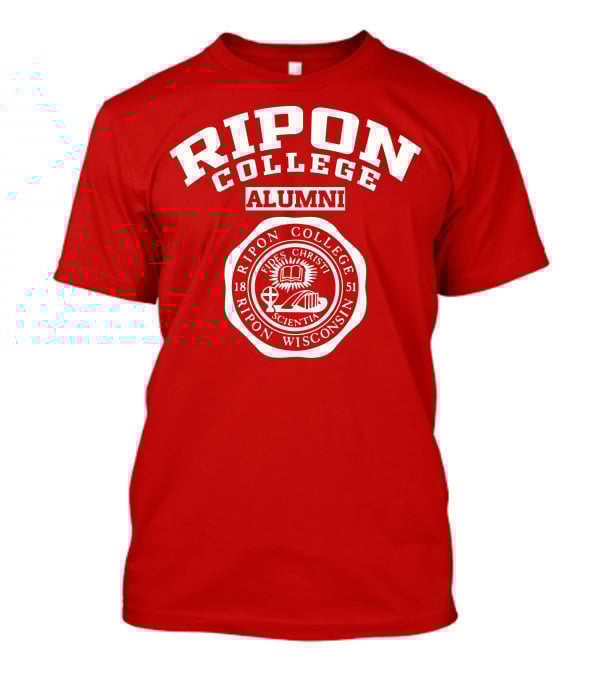 Ripon College Alumni 1851 Ripon Wisconsin Vires Christi Scientia Seal T-Shirt