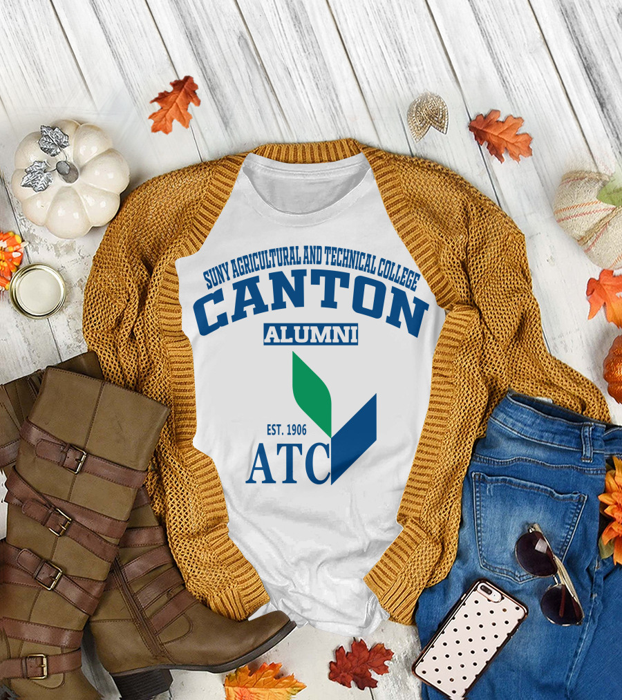 SUNY Agricultural and Technical College Canton Alumni Est. 1906 ATC T-Shirt