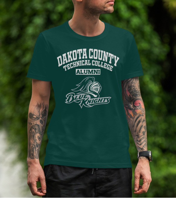 Dakota County Technical College Alumni Blue Knights T-Shirt