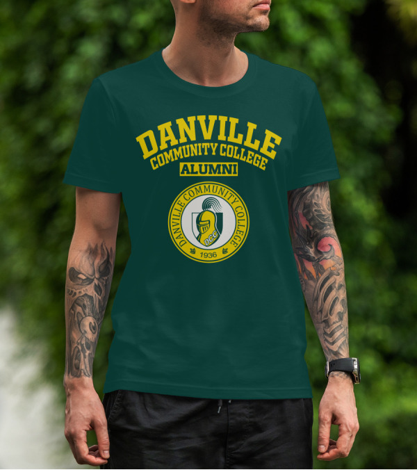 Danville Community College Alumni 1936 DCC Knight T-Shirt