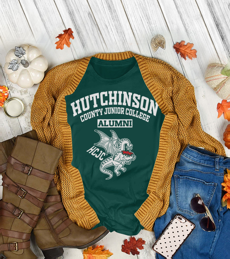 Hutchinson County Junior College Alumni HCJC Dragon T-Shirt