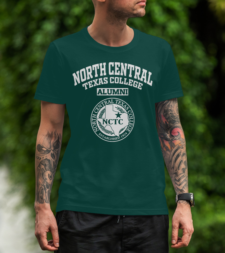 North Central Texas College Alumni NCTC Established 1924 T-Shirt
