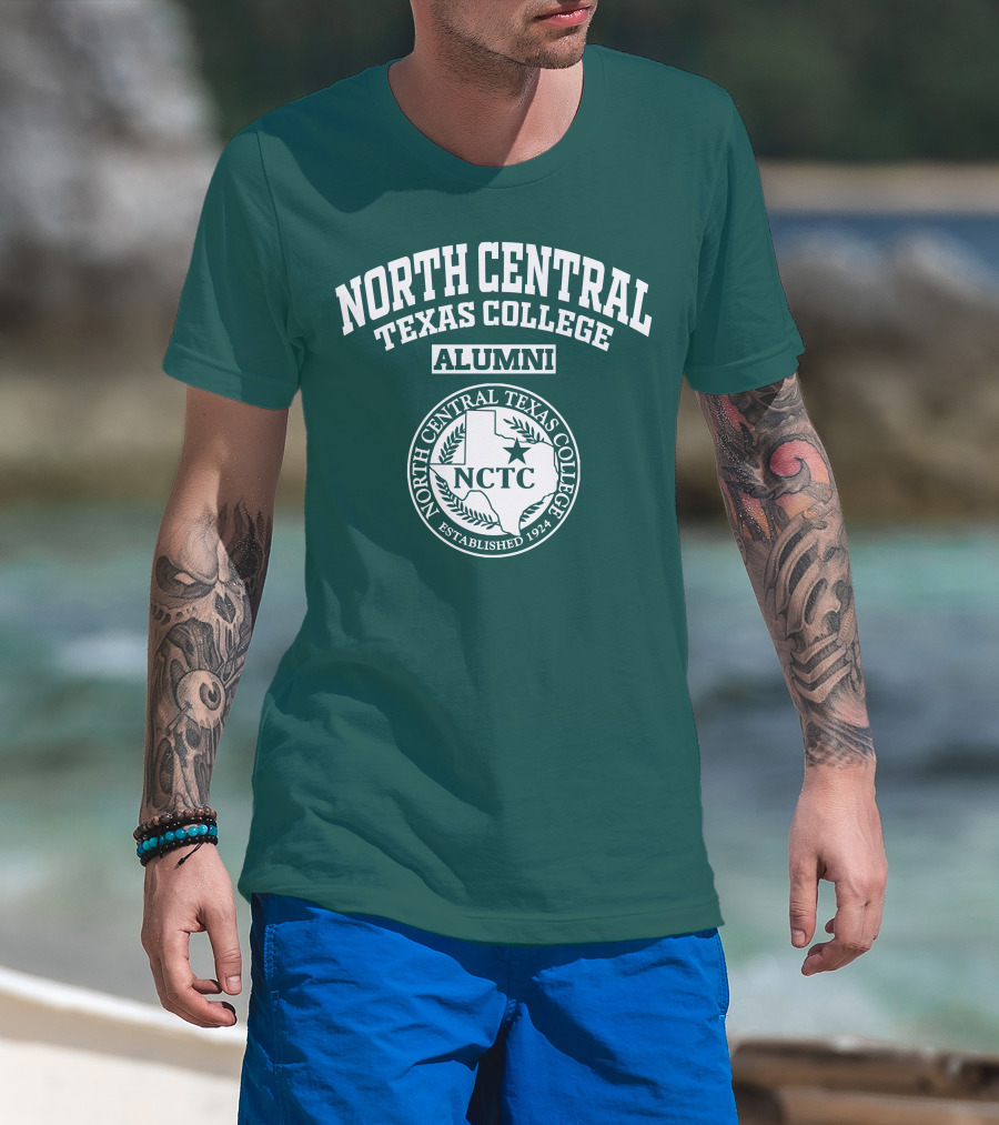 North Central Texas College Alumni NCTC Established 1924 T-Shirt