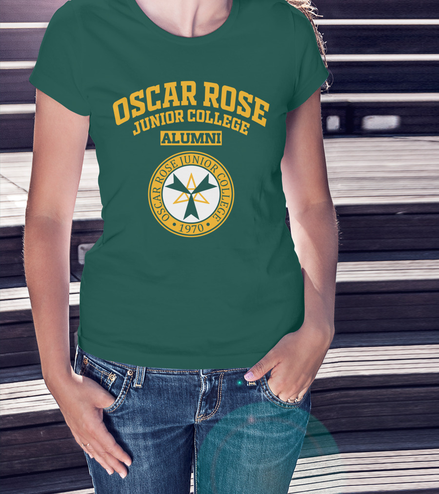 Oscar Rose Junior College Alumni 1970 Circle Emblem T-Shirt