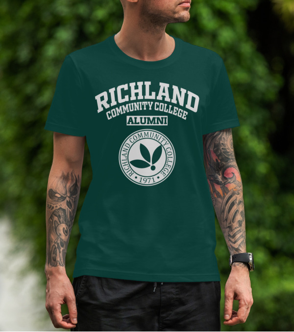 Richland Community College Alumni 1971 Crest T-Shirt