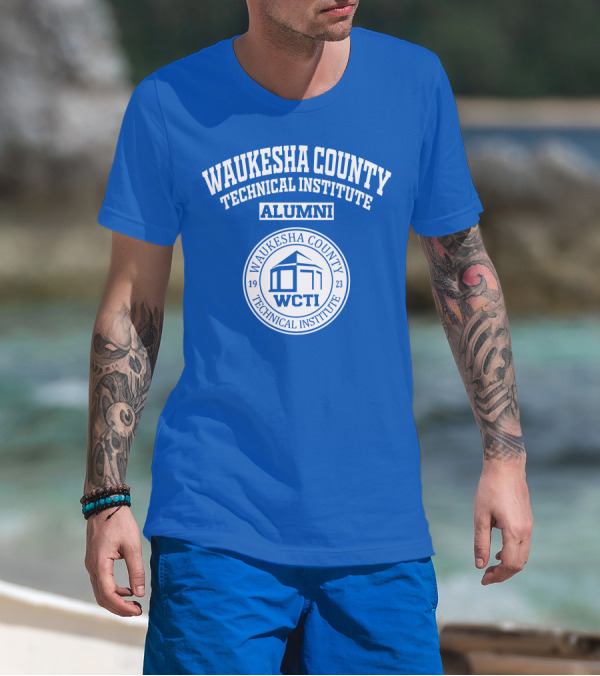 Waukesha County Technical Institute Alumni 1923 WCTI T-Shirt