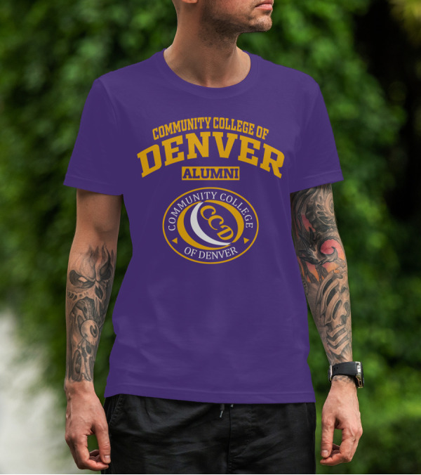 Community College Of Denver Alumni CCD T-Shirt