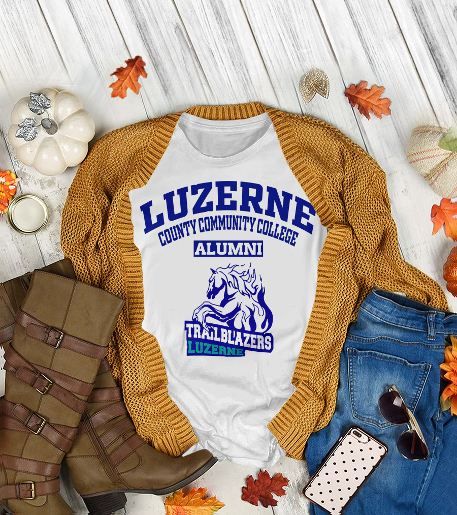 Luzerne County Community College Alumni TrailBlazers T-Shirt