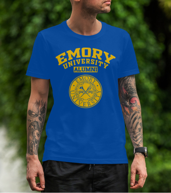 Emory University Alumni 1836 1915 Seal Eminence T-Shirt