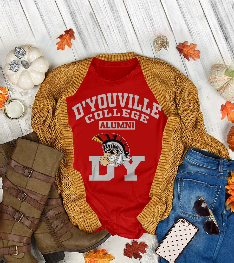 D Youville College Alumni DY Spartan T-Shirt