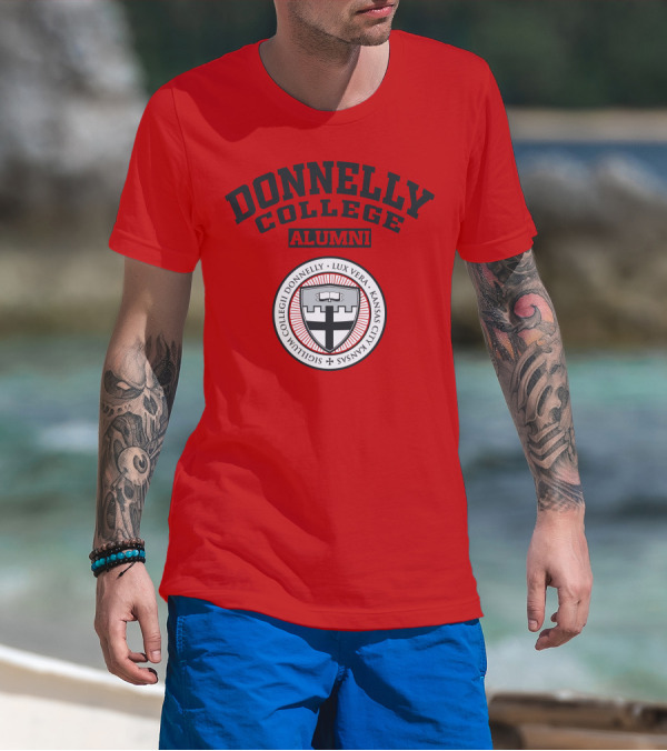 Donnelly College Alumni Lux Vera Seal Kansas City T-Shirt