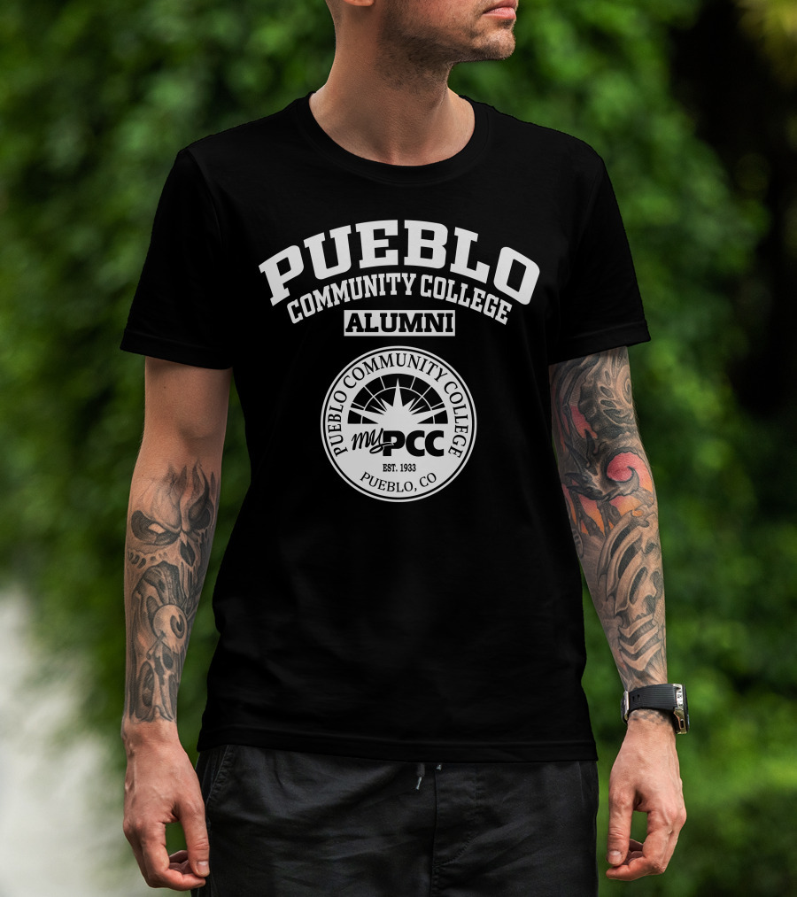 Pueblo Community College Alumni MyPCC Pueblo CO Est. 1933 T-Shirt