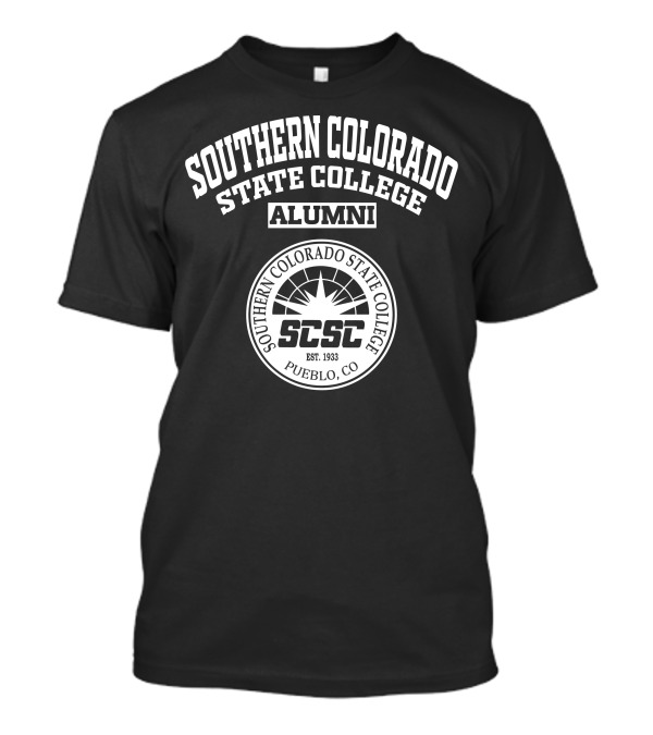 Southern Colorado State College Alumni SCSC Est. 1933 Pueblo CO T-Shirt