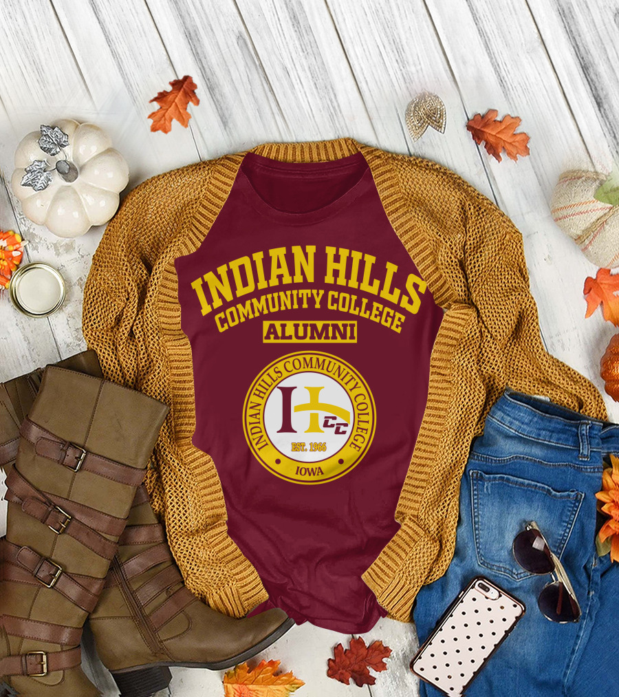 Indian Hills Community College Alumni Est. 1966 Iowa T-Shirt
