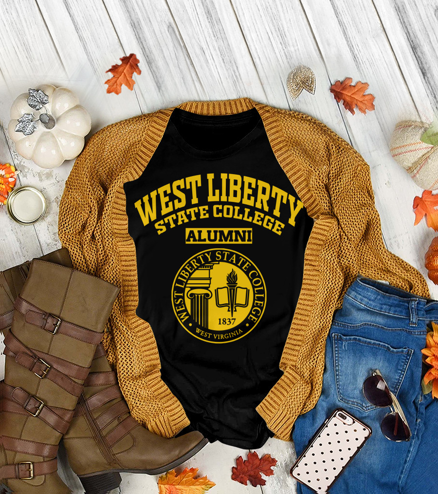 West Liberty State College Alumni West Virginia 1837 T-Shirt