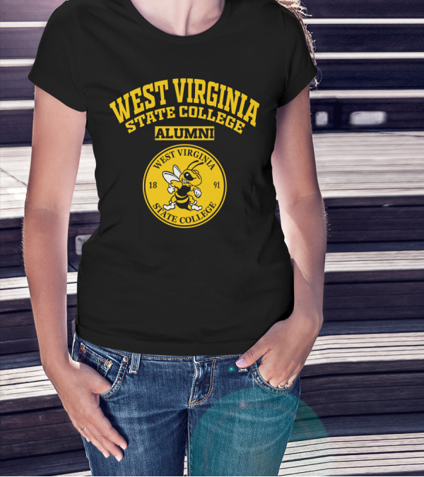 West Virginia State College Alumni 1891 Yellow Jacket T-Shirt