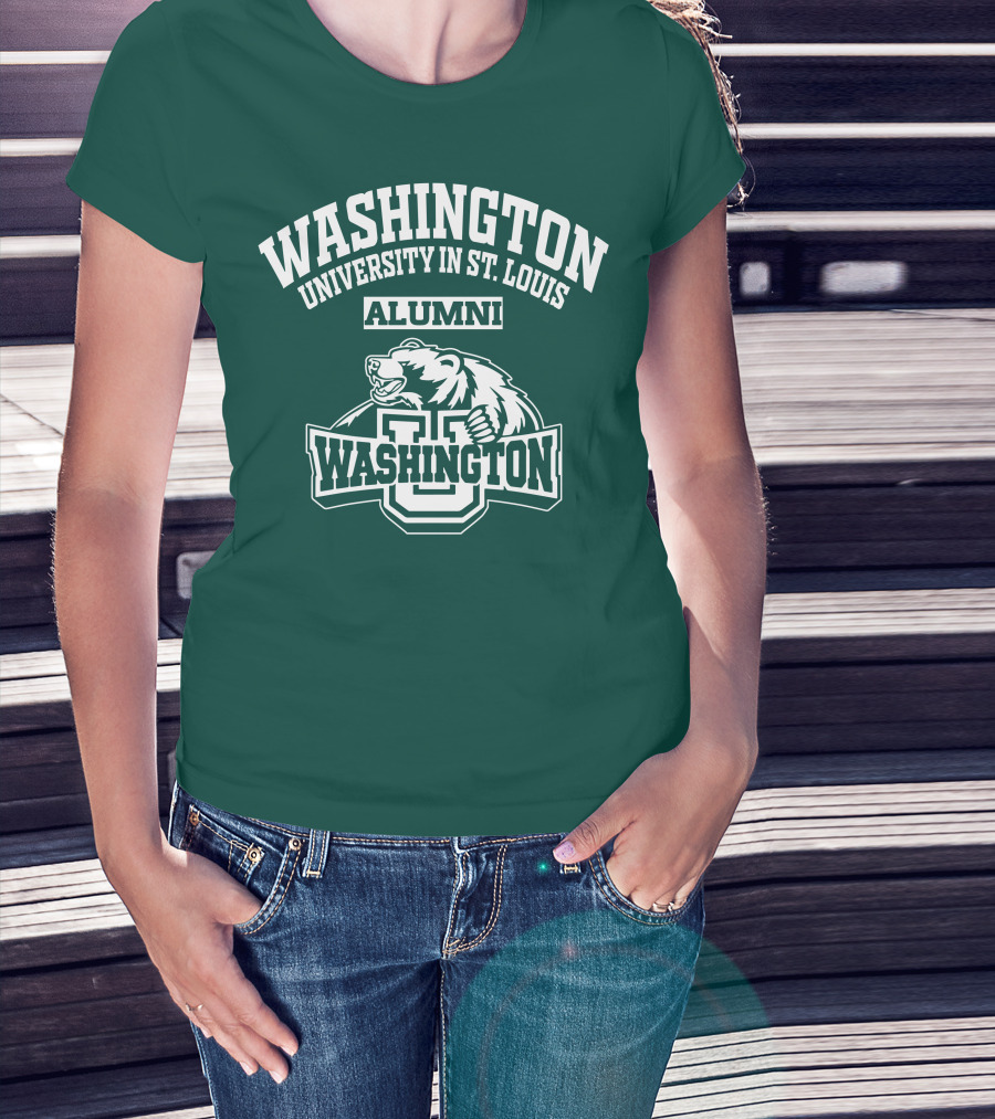 Washington University In St. Louis Alumni Bear Washington U T-Shirt