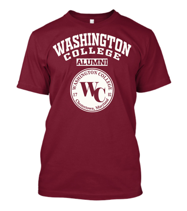 Washington College Alumni Chestertown Maryland 1782 WC T-Shirt