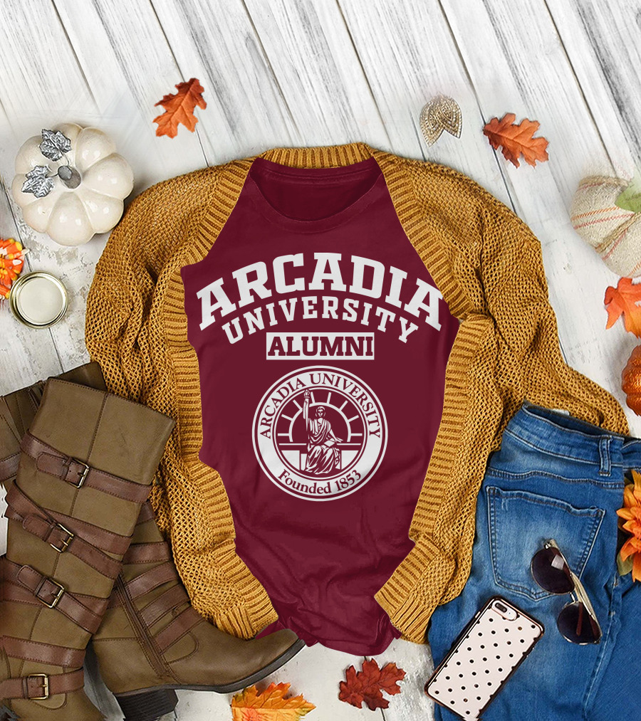 Arcadia University Alumni Founded 1853 Seal T-Shirt