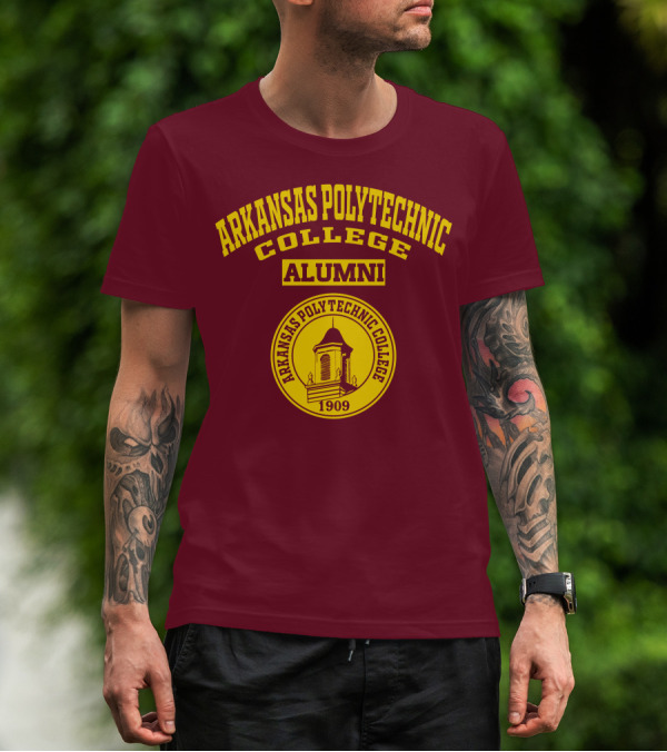 Arkansas Polytechnic College Alumni 1909 Emblem T-Shirt