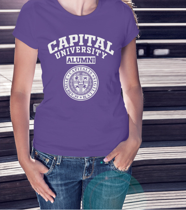 Capital University Alumni Seal Sigillvm Capitalis Academiae T-Shirt