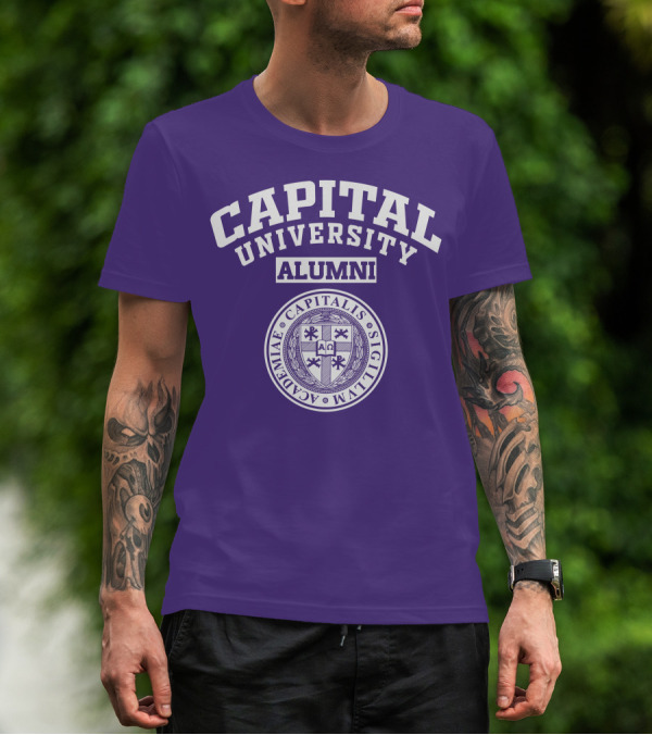 Capital University Alumni Seal Sigillvm Capitalis Academiae T-Shirt
