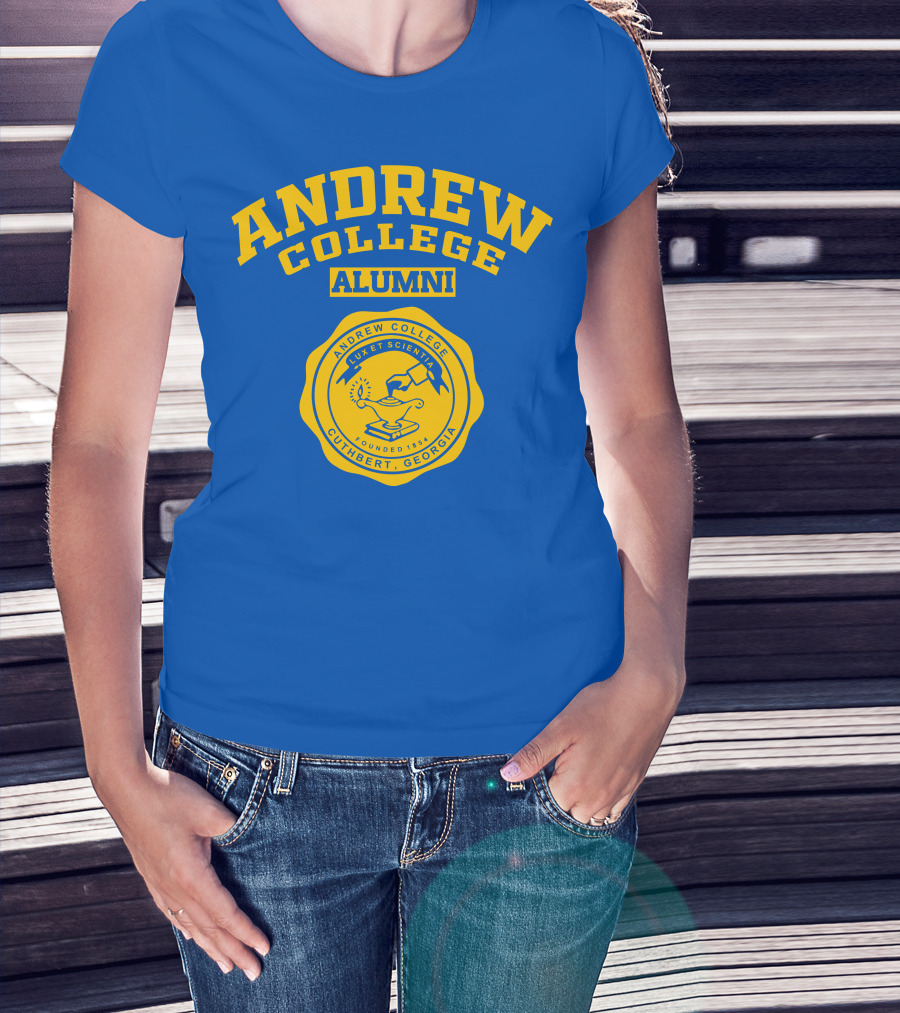 Andrew College Alumni Cuthbert Georgia Seal Established 1854 T-Shirt