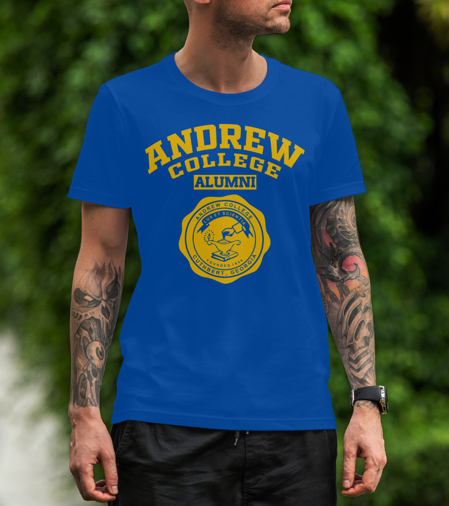 Andrew College Alumni Cuthbert Georgia Seal Established 1854 T-Shirt