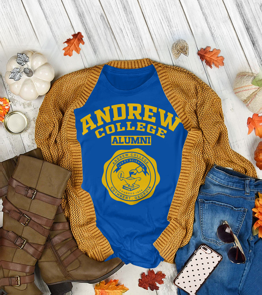 Andrew College Alumni Cuthbert Georgia Seal Established 1854 T-Shirt