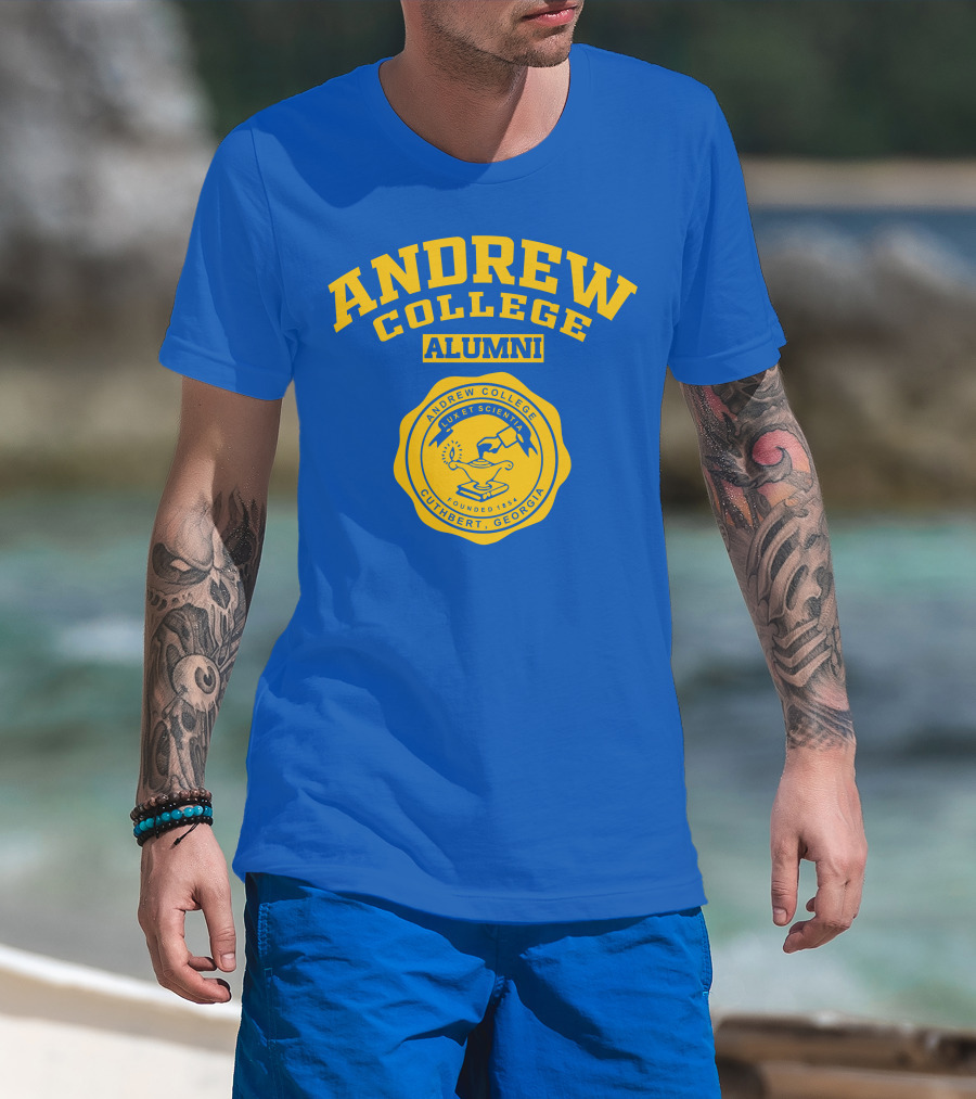 Andrew College Alumni Cuthbert Georgia Seal Established 1854 T-Shirt