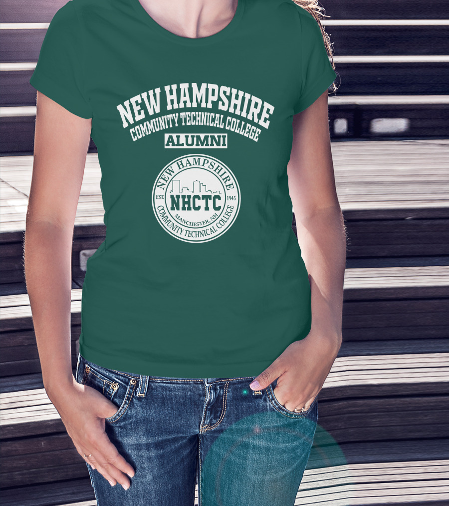 New Hampshire Community Technical College Alumni NHCTC Manchester NH 1945 T-Shirt