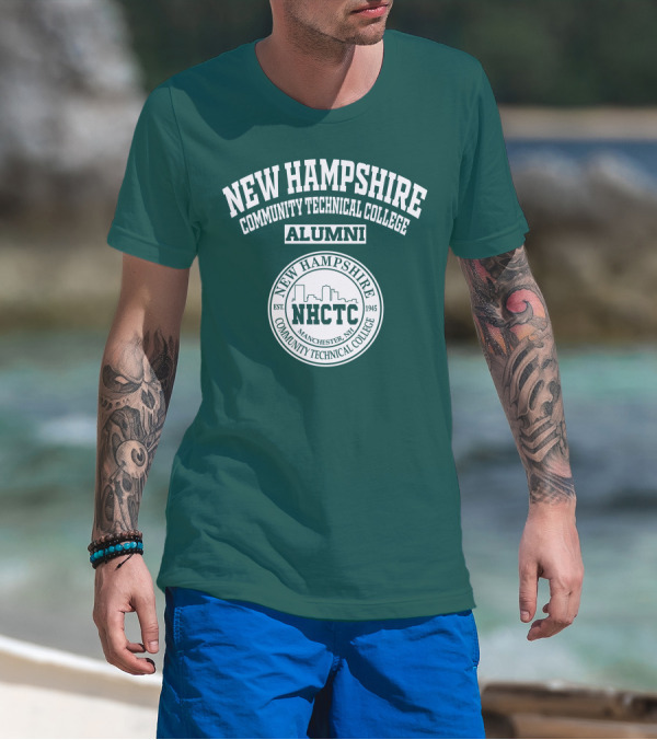 New Hampshire Community Technical College Alumni NHCTC Manchester NH 1945 T-Shirt
