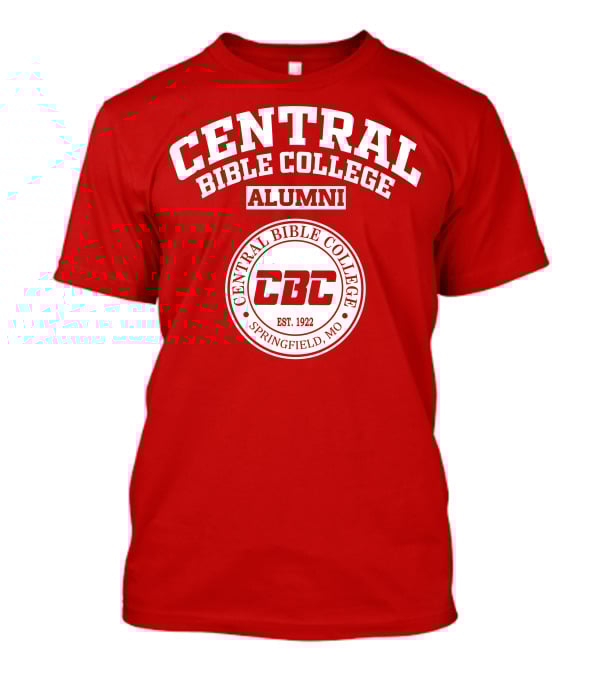 Central Bible College Alumni CBC Est. 1922 Springfield MO T-Shirt